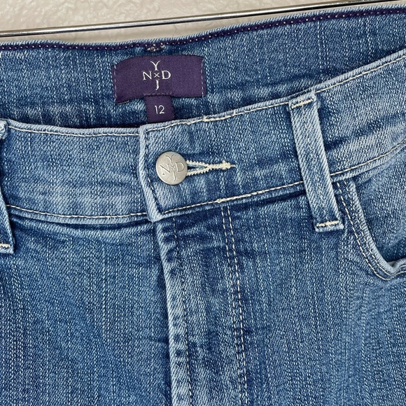 NYDJ Cropped Medium Wash Jeans Size 12 - Picture 3 of 3